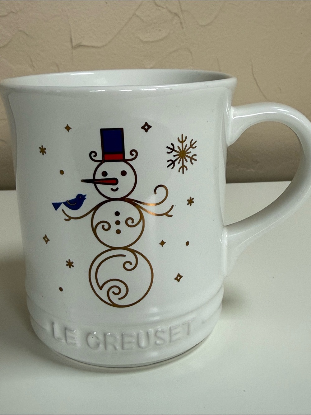 Le Creuset Noel Collection Snowman Mug